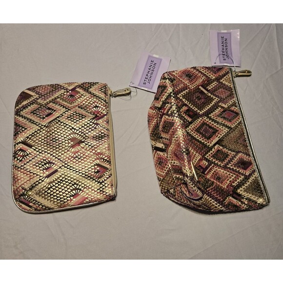 Stephanie Johnson Laura Large Trapezoid Cosmetic Case - Picture 2 of 4